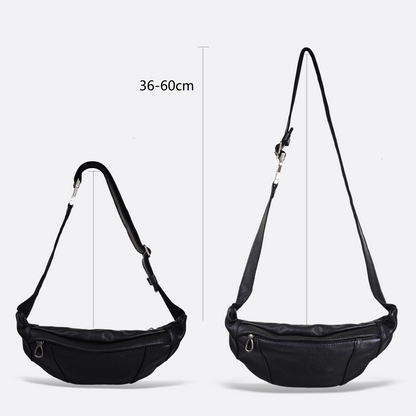 Vesny pouch V3 design genuine lambskin leather waist/sling bag