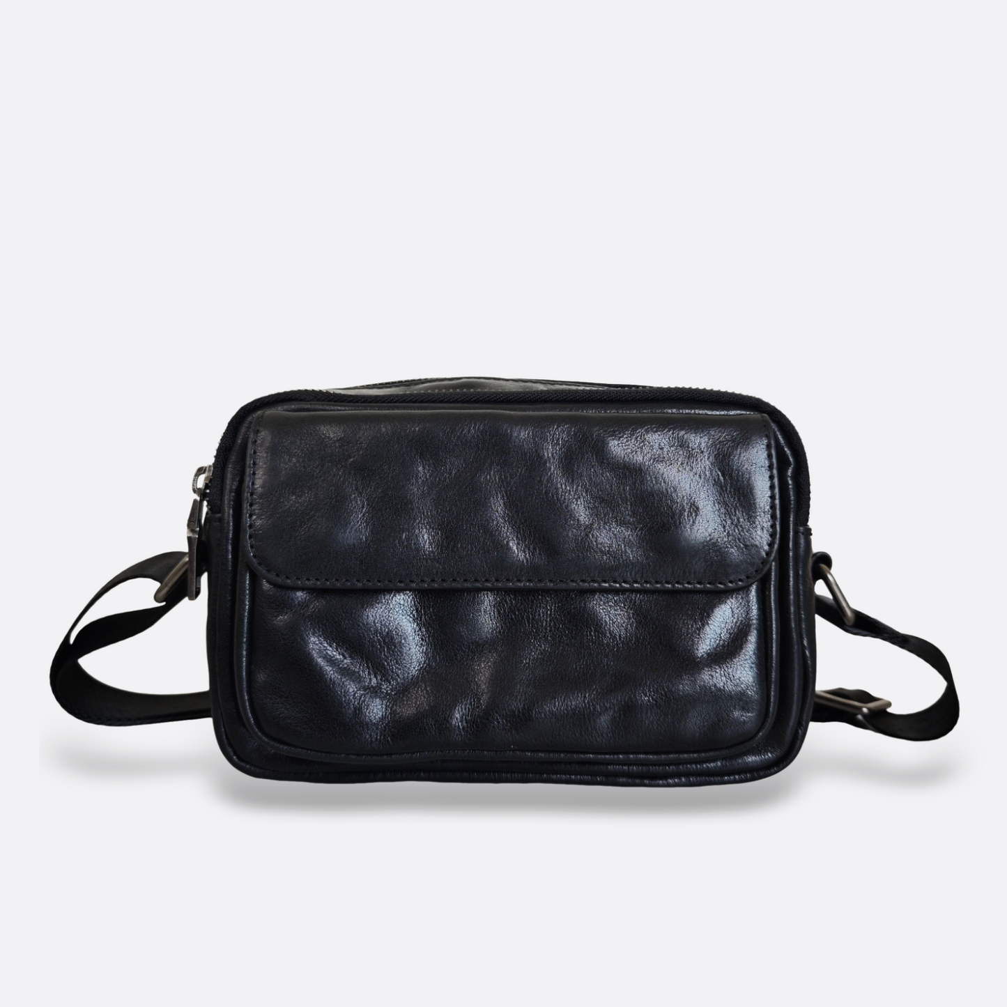 Poches messenger V2 design genuine cowhide leather sling bag