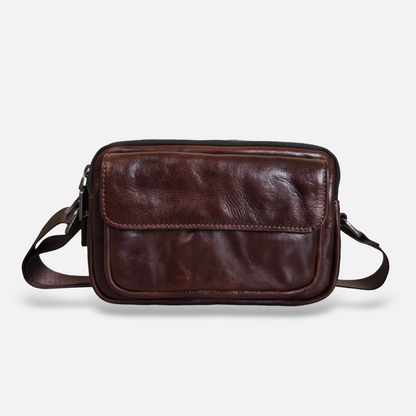 Poches messenger V2 design genuine cowhide leather sling bag