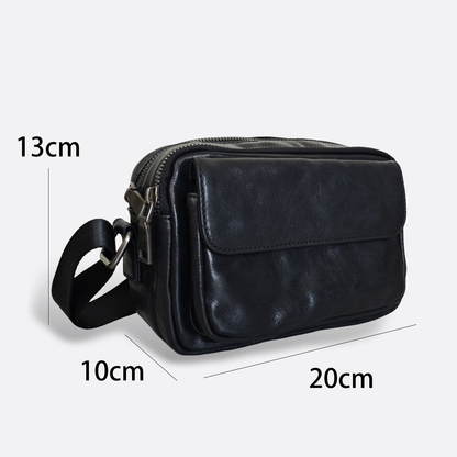 Poches messenger V2 design genuine cowhide leather sling bag
