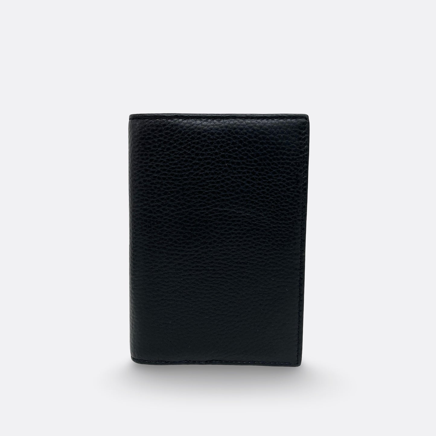 Genuine cowhide leather passport holder travel pouch