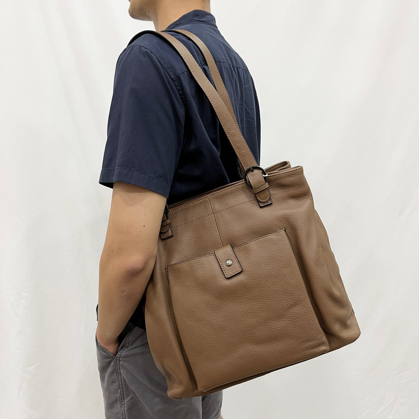 Cate design V2 genuine cowhide leather bag