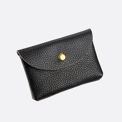 Envelope design genuine cowhide leather pouch