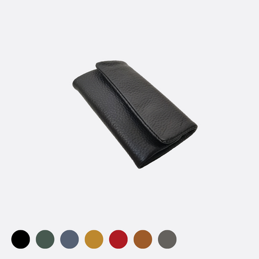 Genuine cowhide leather key holder