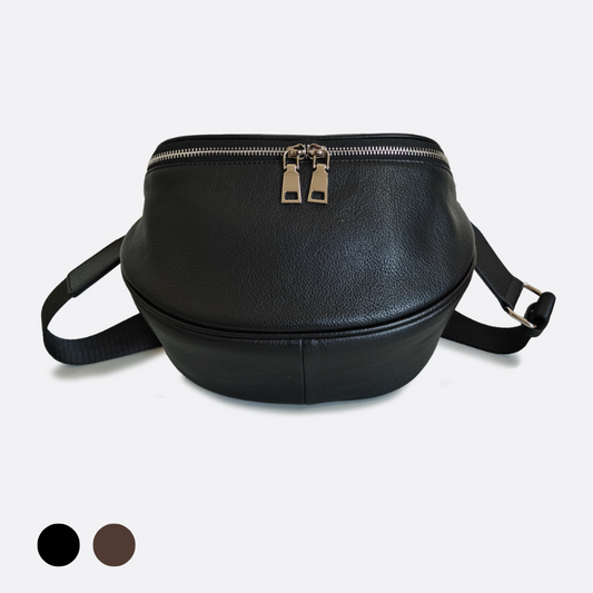 Tilo V3 design genuine cowhide leather sling bag