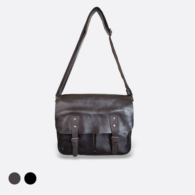 Torba messenger design genuine cowhide leather sling bag